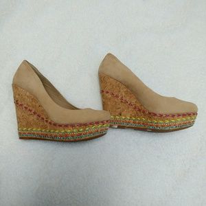 Gianni Bini Wedge Cork Heels